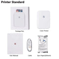 HPRT Mini Thermal Printer Color Photo Printer Bluetooth Smart Mobile Handheld Pocket Printing Machine For Gifts/Photos MT53 NEW