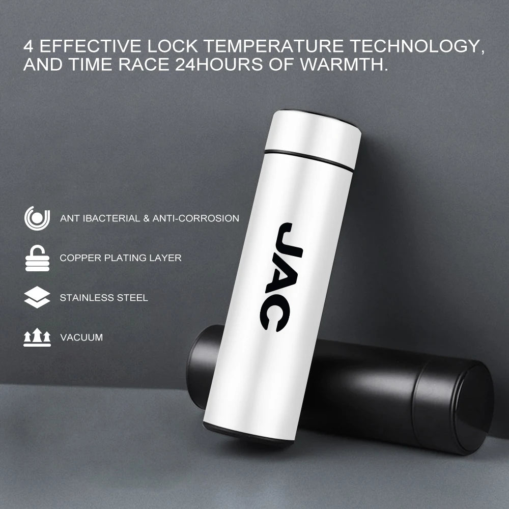 Termo Intelligente per Auto – Tazza Termica con Display LED della Temperatura e Isolamento Sottovuoto