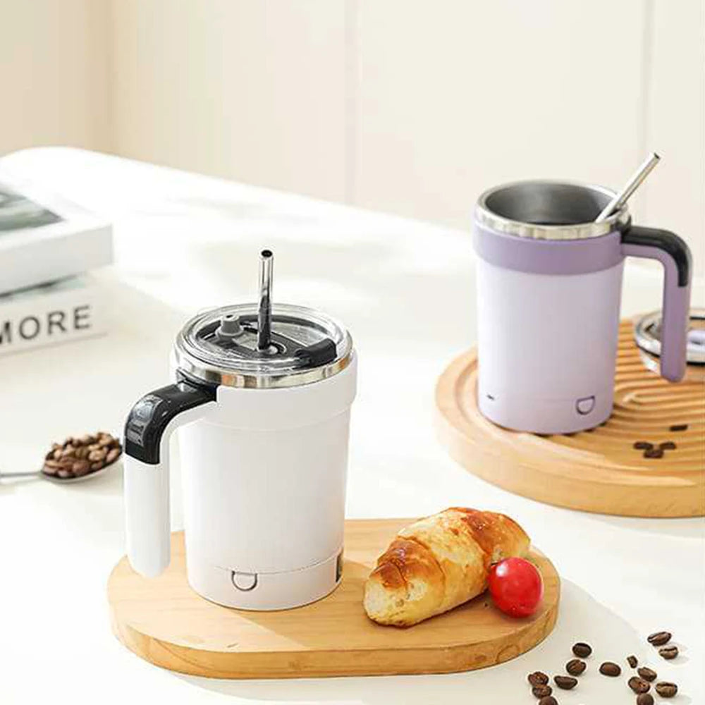 Tazza Auto-Agitante Magnetica 380ml – Tazza Elettrica Ricaricabile
