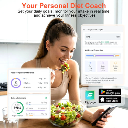 Bilancia da Cucina Intelligente Conta Calorie
