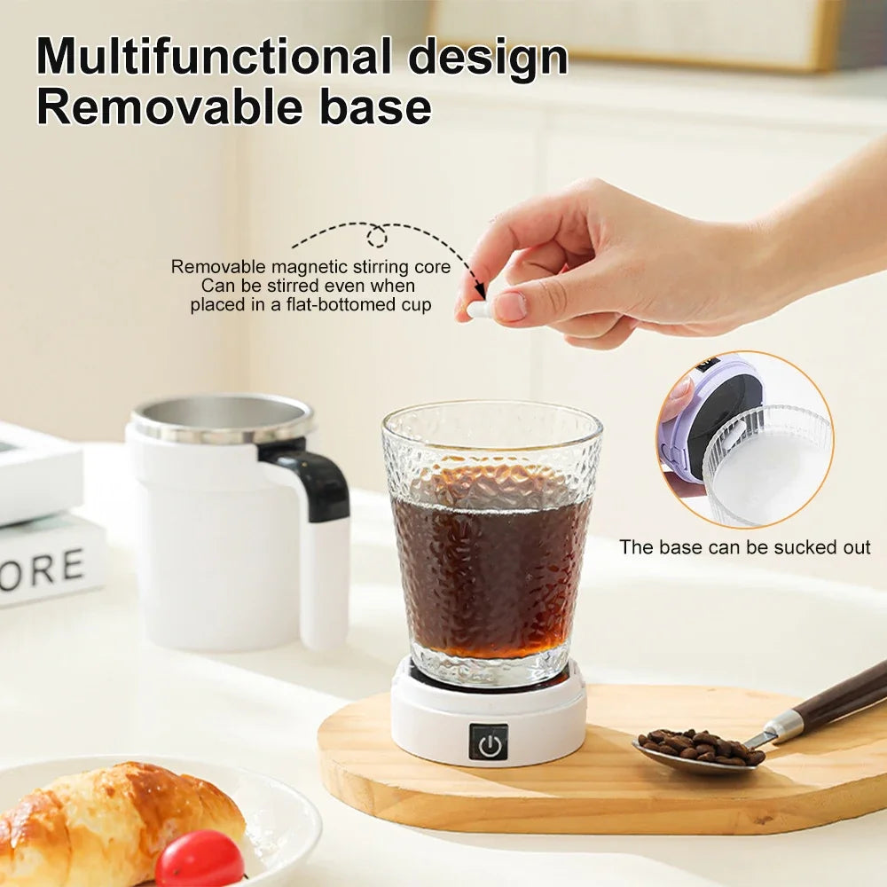 Tazza Auto-Agitante Magnetica 380ml – Tazza Elettrica Ricaricabile