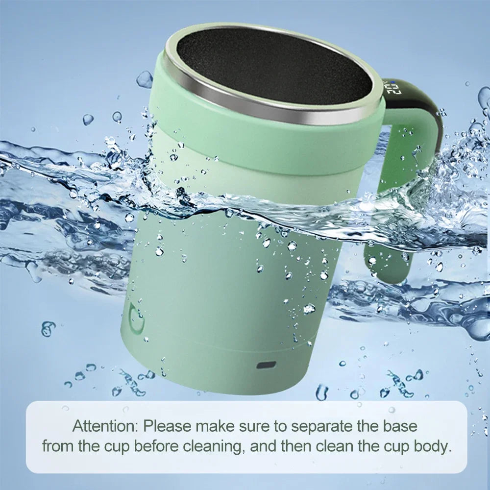Tazza Auto-Agitante Magnetica 380ml – Tazza Elettrica Ricaricabile