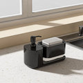 Organizer Lavello con Dispensatore di Sapone Grigio