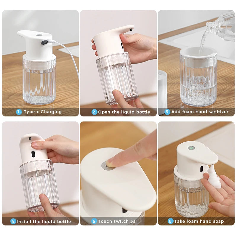 Dispensatore Automatico di Sapone con Sensore Intelligente