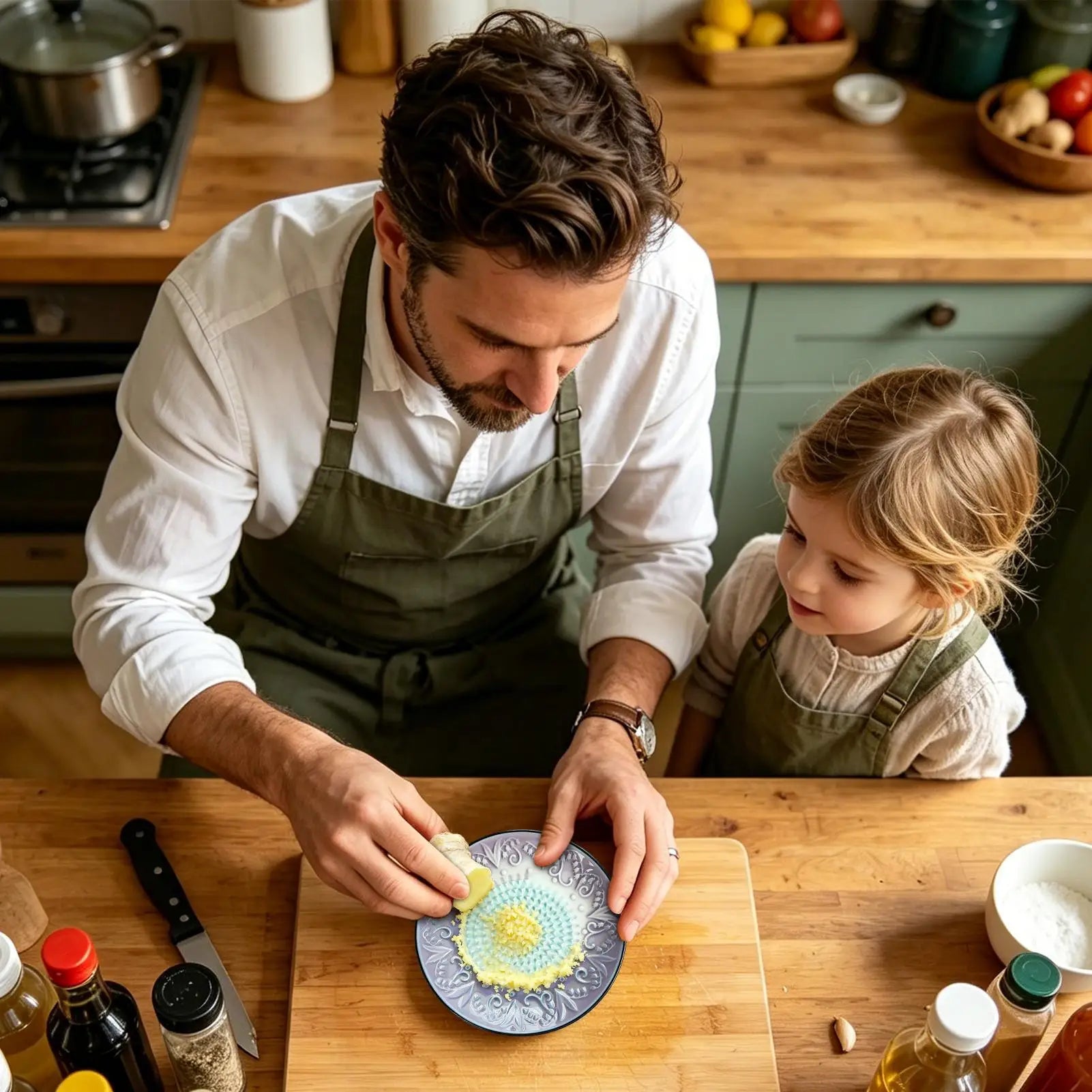 Piatto Grattugia in Ceramica – Grattugia per Verdure