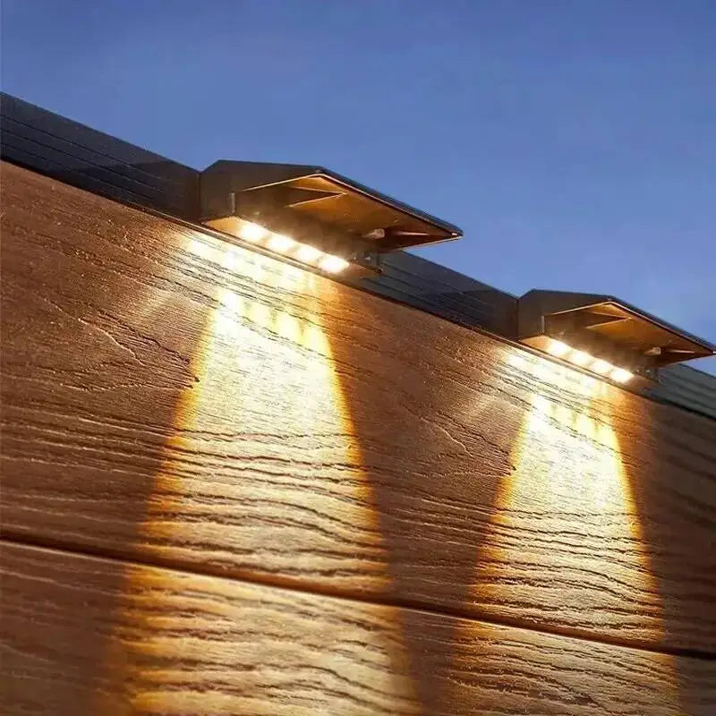 Lampade Solari da Parete a LED RGB - Illuminazione Impermeabile per Giardino e Terrazzo