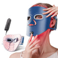 Maschera LED Viso Senza Fili – Terapia della Luce Rossa e Infrarossi 850nm Ricaricabile